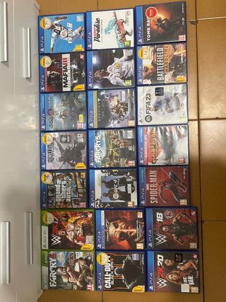 Lote Juegos PS4, PS5, Xbox 360