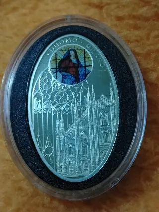 Oferta! Moneda Plata 1 Dollar NIUE Catedral Gótica