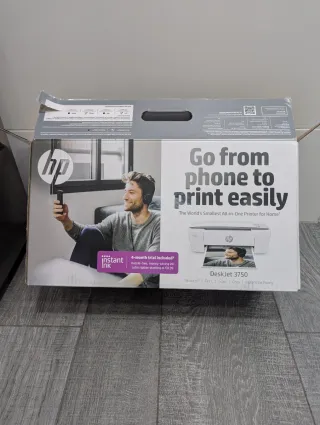 Impresora HP DeskJet 3750 Blanca
