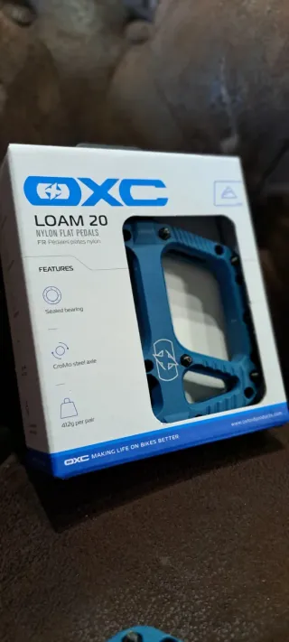 Pedales MTB OXC LOAM 20 Azul