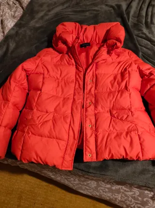 Chaqueta acolchada ANTEA DEL CORTE INGles roja tal