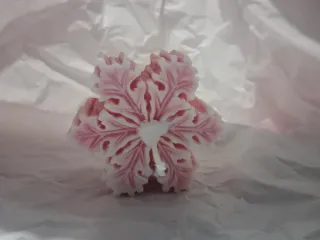 Candela Petalo di Neve 100% Soia Fatta a Mano