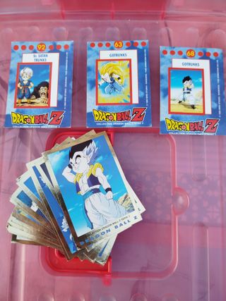 Cartas Dragon Ball Z 3ª Serie Doradas