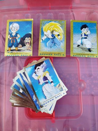 Cartas Dragon Ball Z 3ª Serie Doradas
