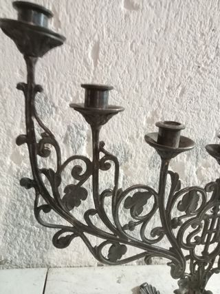 +200 AÑOS CANDELABRO BRONCE GRANDE B E