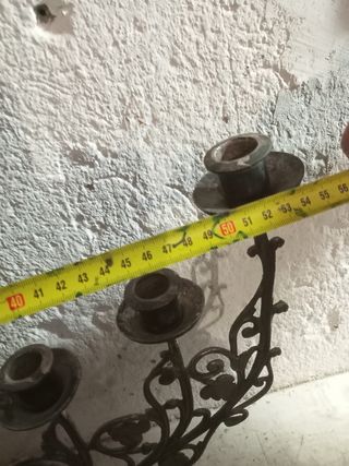 +200 AÑOS CANDELABRO BRONCE GRANDE B E