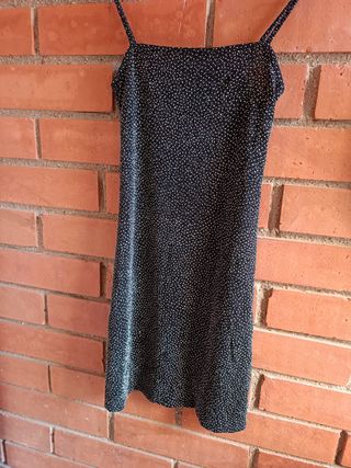 Vestido corto de fiesta de tirantes