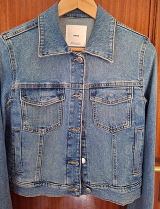 Chaqueta vaquera bolsillos MNG Talla S