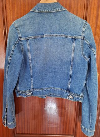 Chaqueta vaquera bolsillos MNG Talla S