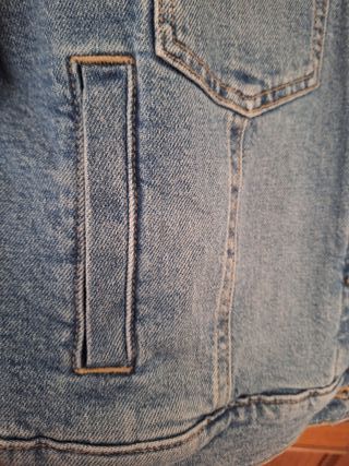 Chaqueta vaquera bolsillos MNG Talla S