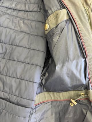 Parka Massimo Dutti verde militar