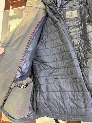 Parka Massimo Dutti verde militar