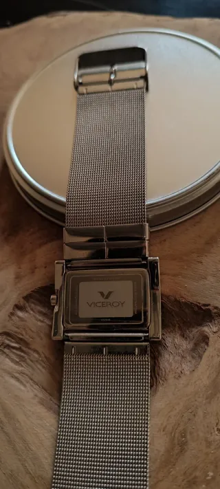 Reloj Viceroy Mujer Caja Cuadrada Acero