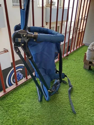 Silla/Mochila de Paseo Azul