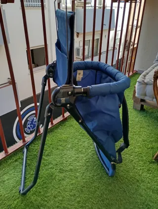 Silla/Mochila de Paseo Azul