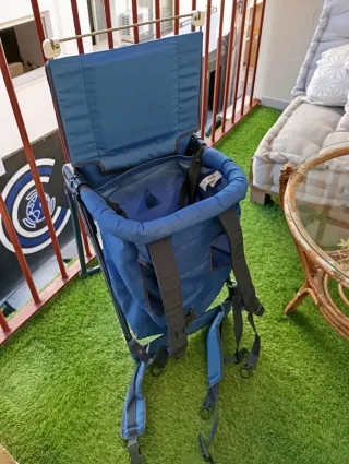 Silla/Mochila de Paseo Azul