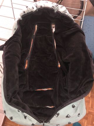 Saco de bebé estampado