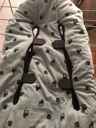 Saco de bebé estampado