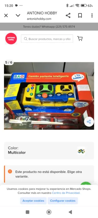 Camión transportador de coches de juguete