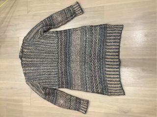 Chaqueta Desigual Beige y Azul