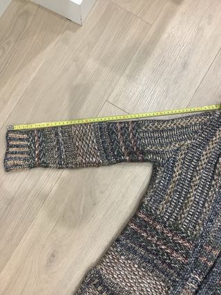 Chaqueta Desigual Beige y Azul