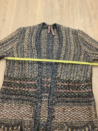 Chaqueta Desigual Beige y Azul