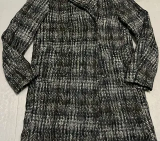 Abrigo cuadros grises Scotch & Soda