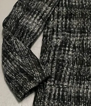 Abrigo cuadros grises Scotch & Soda