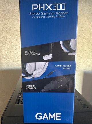 Auriculares PS5 GAME PHX300 White