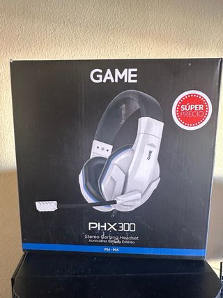 Auriculares PS5 GAME PHX300 White
