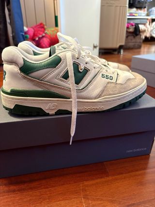 New Balance 550 Verde/Bianco