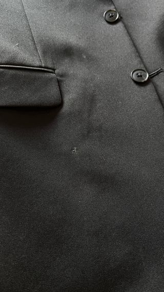 Traje Negro Talla 40L // 36-30