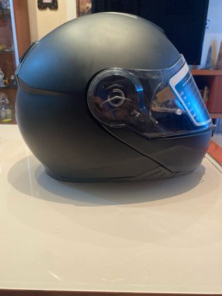 Casco Moto NZI Combi 2 Negro Mate (A estrenar)