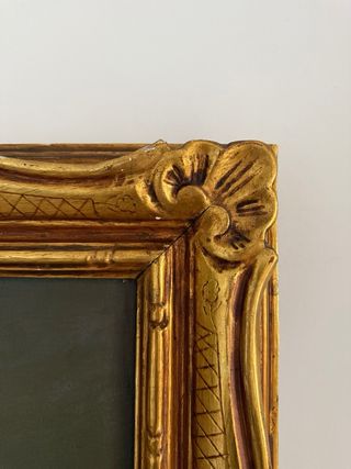 Cuadro Antiguo Óleo Retrato Hombre