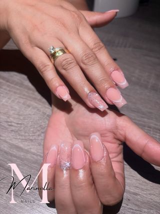 Manicura rusa acrilico