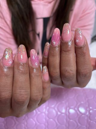 Manicura rusa acrilico