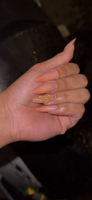 Manicura rusa acrilico