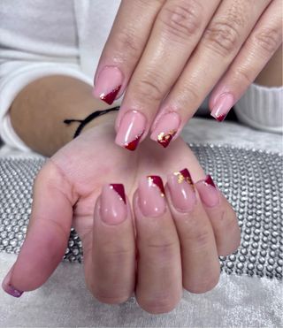 Manicura rusa acrilico