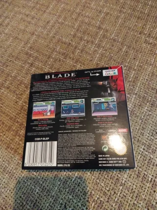 Blade Game Boy Color Nintendo Marvel Activision