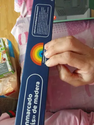 Puzzle madera arcoíris Play Tive 23 piezas