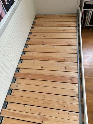 Diván Ikea Hemnes Blanco con Cajones