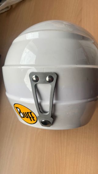 Casco de esquí TecnoPro blanco floral