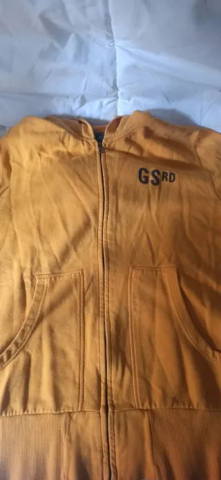 Sudadera G-Star RAW Naranja con cremallera