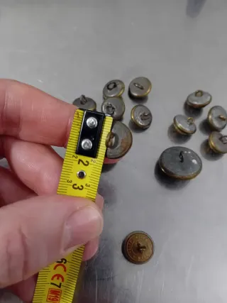 Lote Botones Militares Antiguos Águila