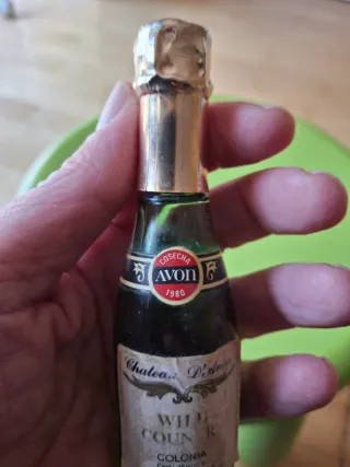 Avon Vintage Perfume Botella Verde