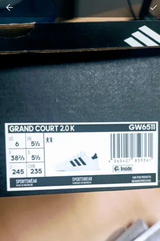 Nuevas! Zapatillas Adidas Talla 38 2/3