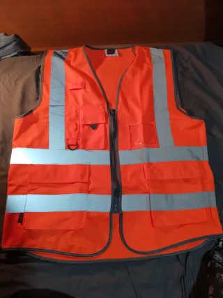 Chaleco Reflectante WARRIOR Talla XL