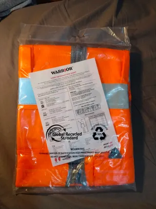 Chaleco Reflectante WARRIOR Talla XL