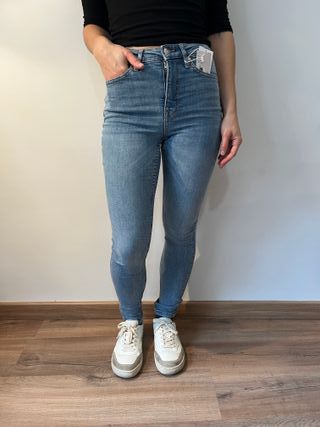 Tejanos Mango Skinny Azul