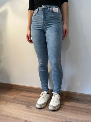 Tejanos Mango Skinny Azul